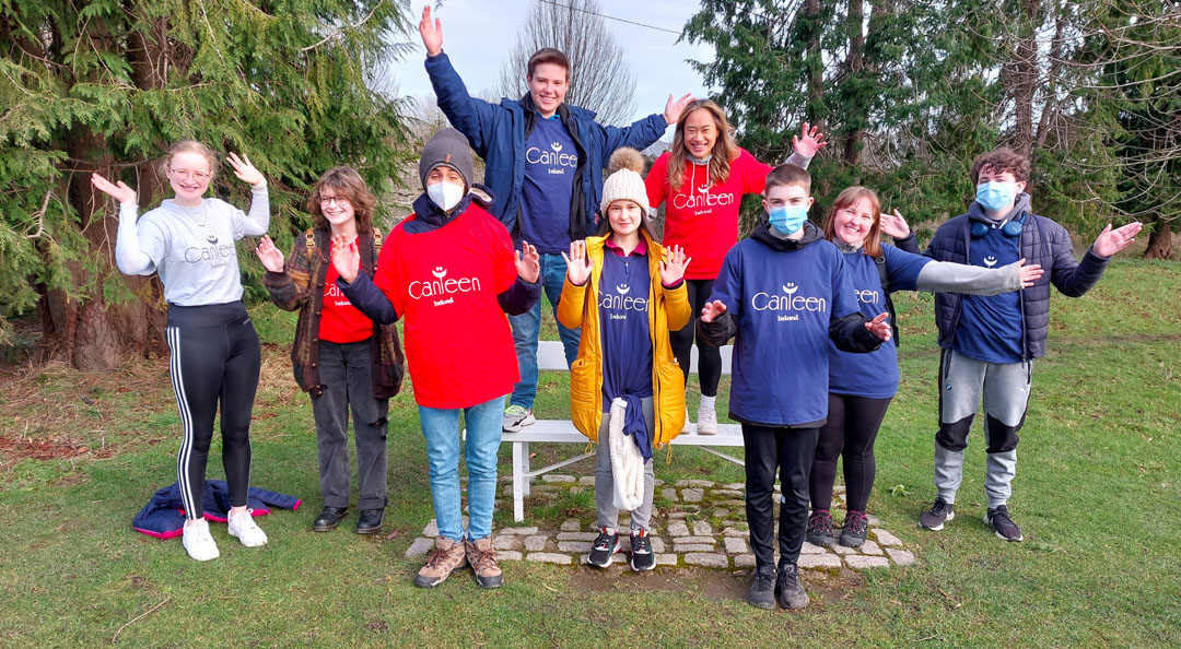 Volunteers group photo